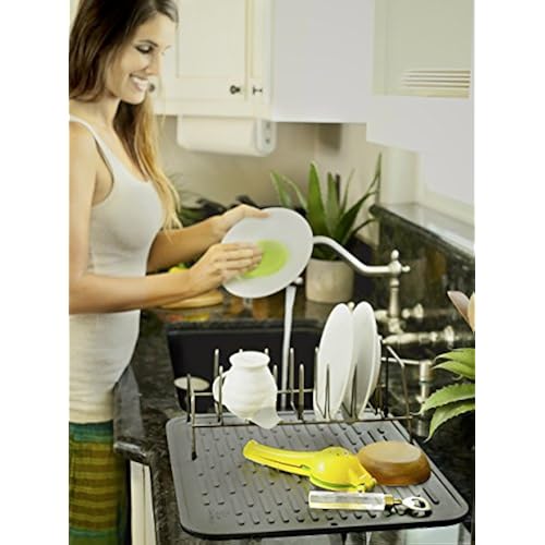 Home & Kitchen, Kitchen & Dining, Kitchen Utensils & Gadgets, Kitchen Accessories, Dish Drying Mats