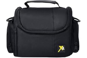 BIG MIKE'S Deluxe Soft Medium Camcorder Case for Sony HDR-CX160 CX190 CX200 CX210 CX260V CX300 CX305 CX220 CX230 CX290 CX380 CX430V PJ230 PJ380 PJ430V PJ580V PJ650V PJ710V HDR-PJ760V HDR-PV790V HDR-TD30V