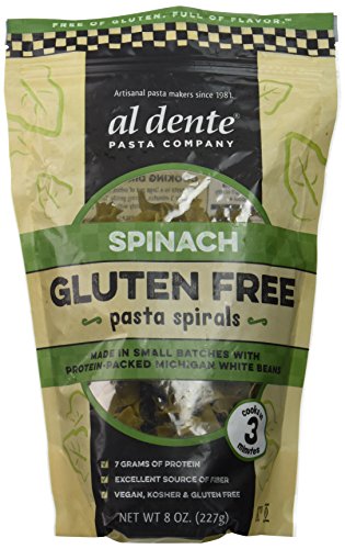 Al Dente Spinach Gluten Free Pasta Spirals, 8 OZ (Pack of 6) - Thumbnail 5