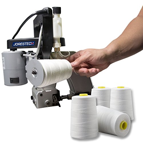 JORESTECH Manual Stitcher/Sewing Machine With 4 Thread Rolls Included
