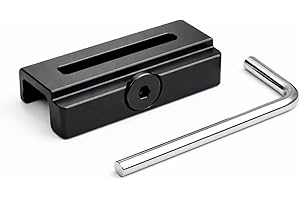 Gotical Picatinny to Adapter Convert Mount Compatible with M-LOK Accessories Anodized Aluminum Black