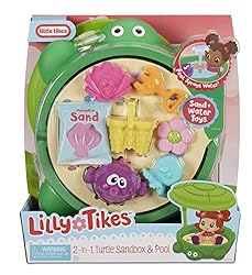 Lilly Tikes 2-in-1 Turtle Sandbox & Pool