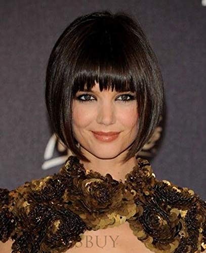 Fidgetgear Custom Katie Holmes Bob Hair Style 100 Human Hair