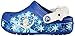 Crocs Kids' CrocsLights Frozen Light-Up Clog (Toddler/Little Kid), Cerulean Blue/Oyster, 8 M US Toddler