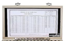 Accusize Industrial Tools 81 Pc Gage Block Set