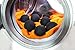 Black Wool Dryer Balls For Dark Laundry Clothes 6-PACK XL Reusable Organic New Zealand Natural Fabric Softener Static Felt Hypoallergenic