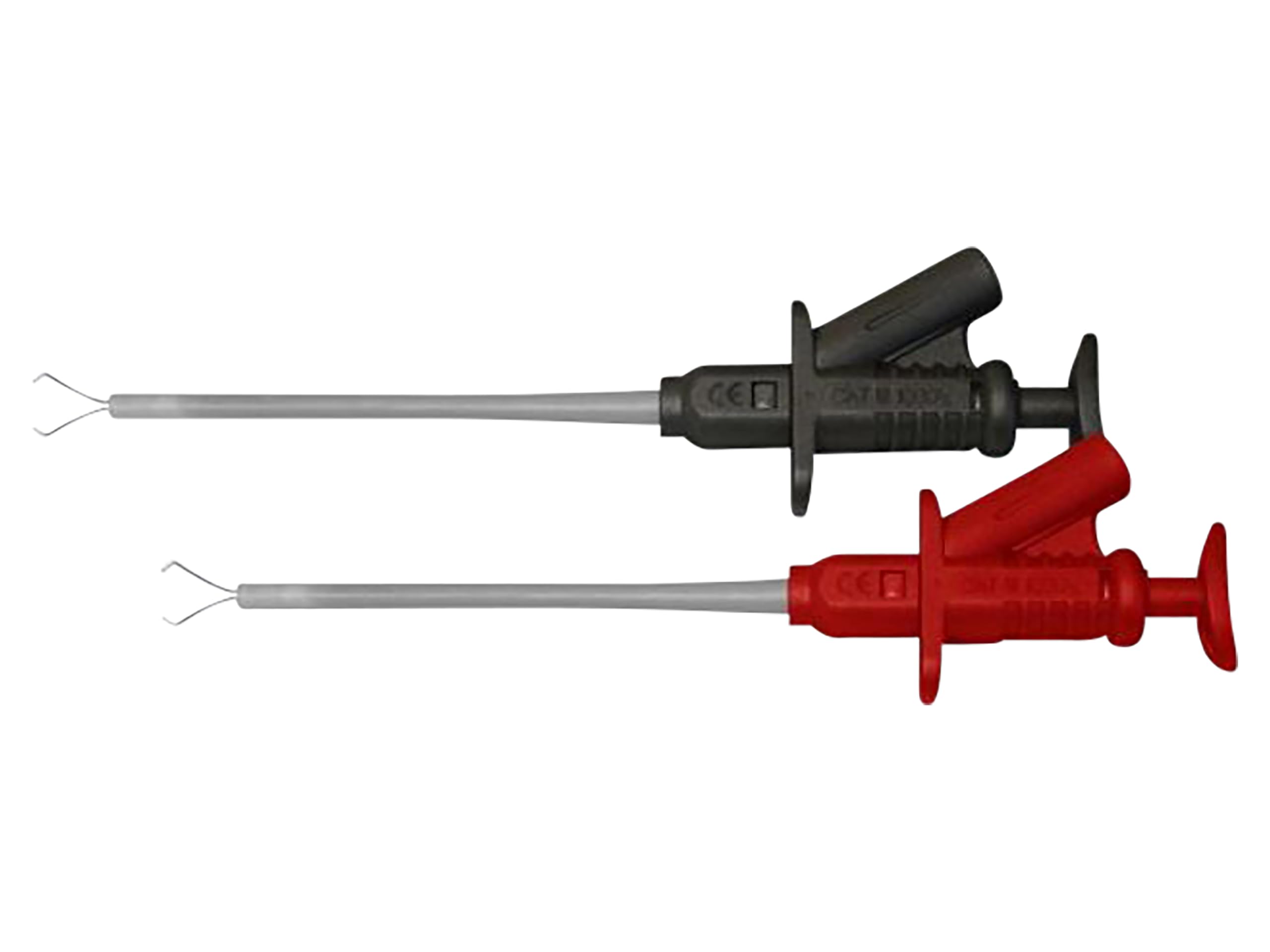 PeakTech Insulated 5 A Tapping Clamp with 4 mm Sockets - CAT II, 1 Piece, P 7010