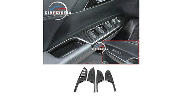 TYSYA For Honda Accord 13-17 4X Fibra de Carbono Ventana de ...