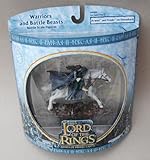 Lord of the Rings Armies of Middle Earth Arwen and Frodo on Horseback Figure 1/24 Scale