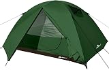 Forceatt 3 Person Camping Tent Double-Layer Roof UV Waterproof Windproof