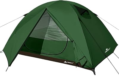 Forceatt 3 Person Camping Tent Double-Layer Roof UV Waterproof Windproof