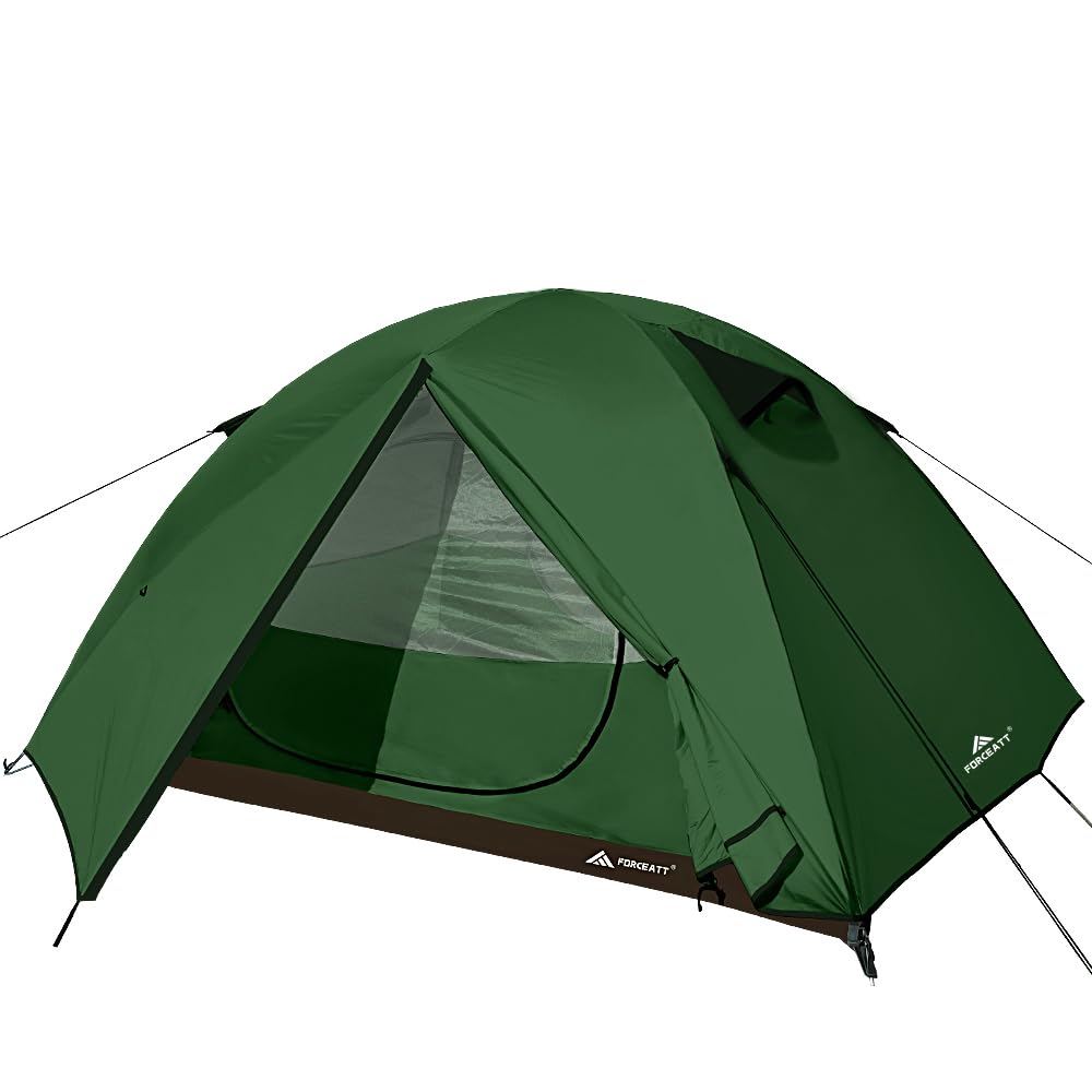 Photo 1 of Forceatt Camping Tent, 3 Person Tent, Waterproof & Windproof. Lightweight Backpacking Tent, Easy Setup, Suitable for Outdoor and Hiking Traveling
