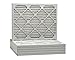 Aerostar 20x23x1 MERV 8 Pleated Air Filter, AC Furnace Air Filter, 6 Pack (Actual Size: 19 7/8