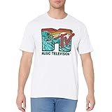 Mademark x MTV - MTV Catch a Wave MTV Surfer Logo Retro Graphic T-Shirt