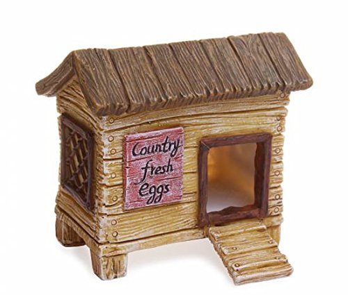 Mg202 Chicken Coop Fairy Garden