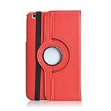 Moonmini 360 Rotation PU Leather Protective Case Cover Pouch for Samsung Galaxy Tab 3 8.0