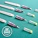 Water Brush Pens - Set of 4 Brush Tips - Great for Watercolor Paints, Water Soluble Pencils, Brush Pen, Markers - Refillable Brush Pens - Aqua Pen, Art Brushes - MozArt Supplies