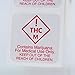 Colorado THC Medical Marijuana Warning Labels LV-COTHC-2