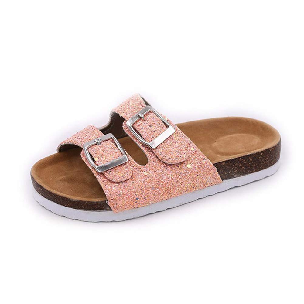 girls sliders with strap