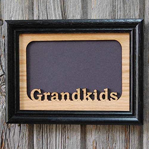 5x7 Grandkids Picture Frame Holds4x6 Photo Handmade