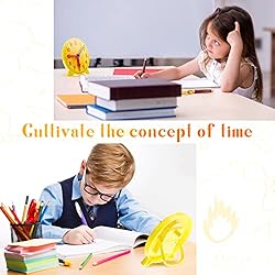 Henoyso 48 Pieces Teaching Clock Kit for Kids to