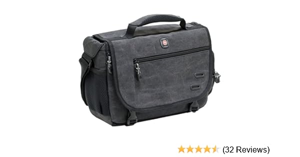 swissgear zinc dslr camera messenger bag