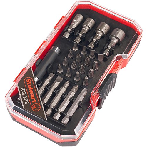 Stalwart POWER BIT AND SAE NUT DRIVER SET 26 PC