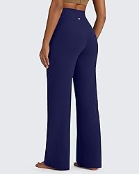 G4Free Wide Leg Pants Woman Yoga Pants with Pockets
