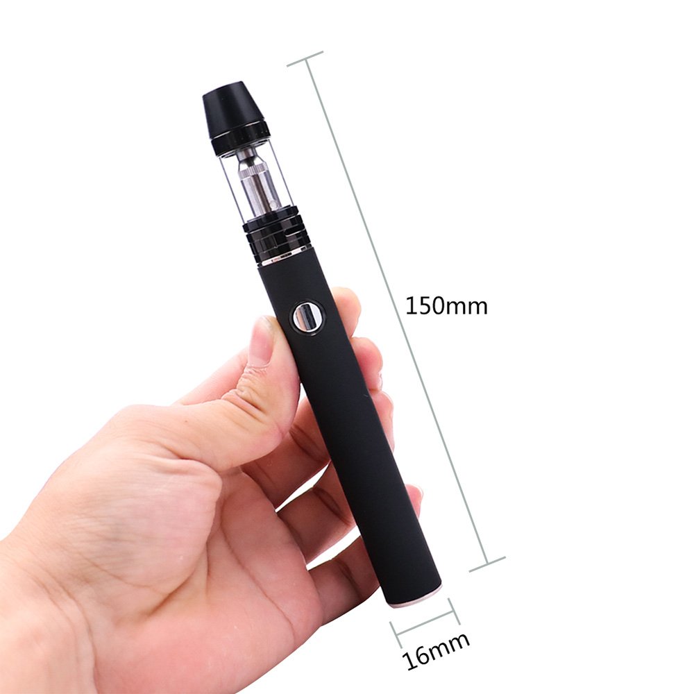 Vaplay Electronic Cigarette Starter kit with 1600 mAh Battery, Top Filling E-Cigarette, Nicotine-Free, No E-Liquid (Black)