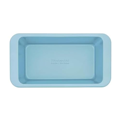 KitchenAid 9x5in Nonstick Aluminized Steel Loaf Pan, Mineral Water
