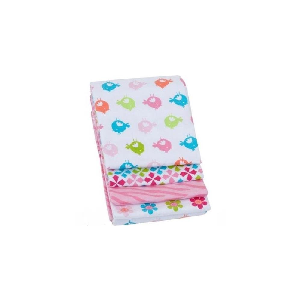 Garanimals 4 - Pack Receiving Blankets - Baby Girl