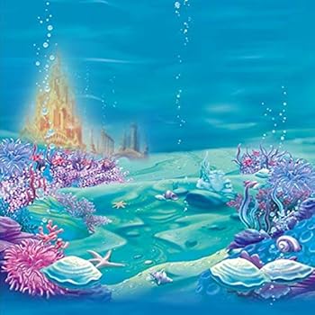 Amazon.com : Castle Under The Sea Backdrop for Mermaid