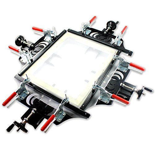 Fast Clip Manual Stretcher Screen Printing Plate Making Tool for Silk Screen Printing 60cm×60cm(24inches×24inches)