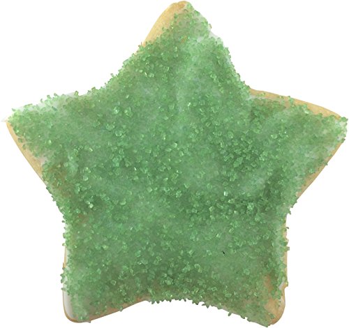 Hobbyland Sanding Sugar (Green Sugar, 4 oz) Handcrafted with All Natural Food Coloring