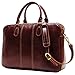 Floto Venezia Slim Brown Briefcase Attache Lap-top Case