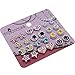 Color Crystal Magnetic Clip On Stud Earrings Fashion Jewelry for Kids Teen Girls Womens