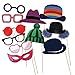 Korlon 60 Pack Selfie Pictures-For Kids & Adults, Holiday Christmas Photo Booth Props, colorful