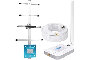 BOSURU AT&T Signal Booster AT&T Cell Phone Signal Booster T Mobile Signal Booster 5G 4G LTE Band 12/17 AT&T Cell Phone Booster AT&T Cell Booster ATT Cell Signal Booster for Home AT&T Extender ATT 5G Booster