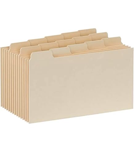 Oxford Index Card Guides, A-Z Alphabetical, 5