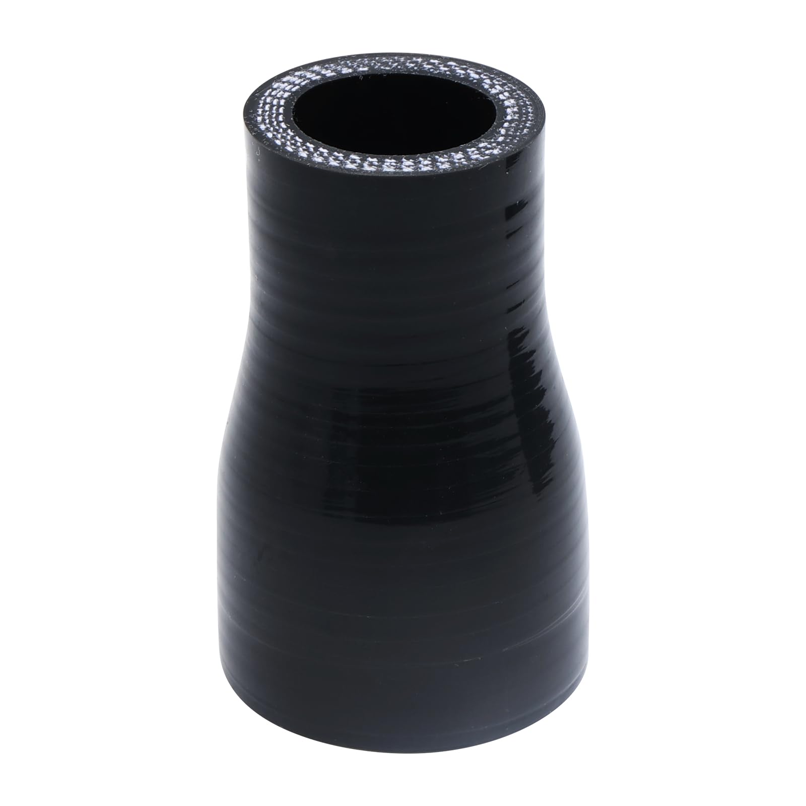 Photo 1 of Universal automotive silicone hose, straight reducer, I.D. 1" to 1.5" (25mm to 38mm), Length 3" (76mm), thickness 0.18" (4.5mm), 80PSI max pressure