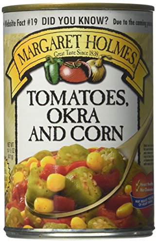 Margaret Holmes, Tomato, Okra & Corn, 14.5oz Can (Pack of 6) - Thumbnail 6