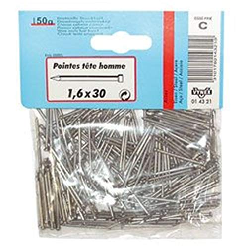 VYNEX Spitze TH Stahl 1,8 x 40 cm, 190 g, grau, one Size