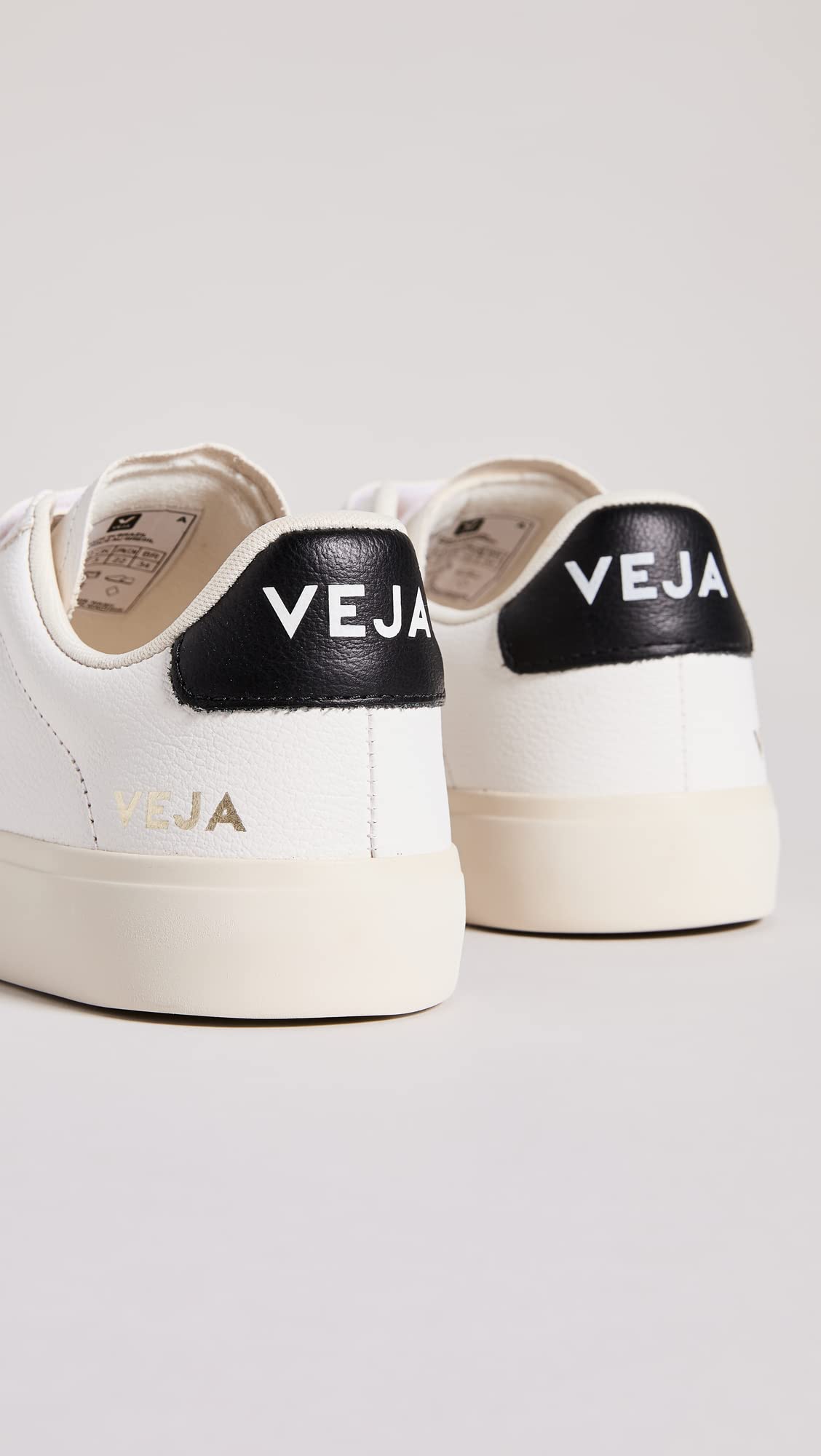 Veja Women's Recife Logo Sneakers, Extra White/Black, 7 Medium US