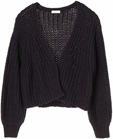 Amazon アースミュージック エコロジー Earth Music Ecology アースミュージックアンドエコロジー ざっくり ニットカーディガン ショート ネイビー F Tシャツ カットソー 通販