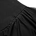 Dance Leotard with Skirt Flutter Sleeve by Mdnmd, Height 140 / Age 6-8Years, Black