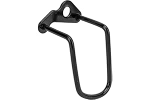 Rear Derailleur ProtectorBike Rear Derailleur ProtectorBike Rear Derailleur Guard Rack Protector, Black Steel Arch Angle Desi