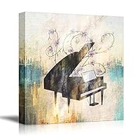 Canvas Wall Art Birds, Flowers, Owls, Butterflies Canvas Prints Home Artwork Decoration for Living Room, Bedroom - 12x12 inches