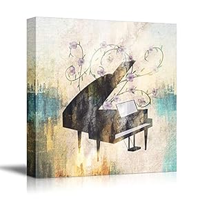 Canvas Wall Art Birds, Flowers, Owls, Butterflies Canvas Prints Home Artwork Decoration for Living Room, Bedroom - 12x12 inches