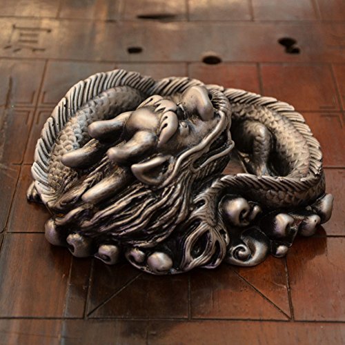 Xï¼†M Cement ashtray home decoration simple office jewelry creative ashtray Ashtrays for cigarettes outdoors smokeless-A 17x14x9cm(7x6x4)