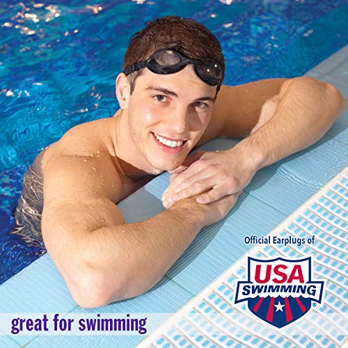 Mack's AquaBlock Earplugs - Comfortable, Waterproof, Ear Plugs for Swimming, Snorkeling and Showering (1 Pair - Clear) - Thumbnail 4